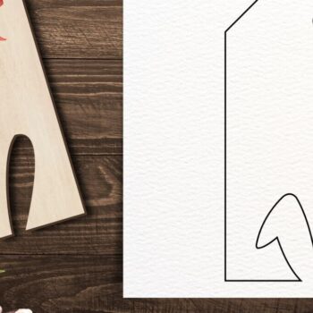 Intra απο ξύλο plywood  Χρώμα wenge 3mm-4mm πάχος - Ετικέτες δώρου Πάσχα Πακέτο Δίασταση 15x15 cm INTRAFABR-118137778 - Image 6