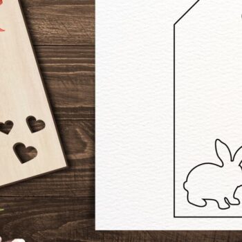 Intra απο ξύλο plywood  Χρώμα wenge 3mm-4mm πάχος - Ετικέτες δώρου Πάσχα Πακέτο Δίασταση 15x15 cm INTRAFABR-118137778 - Image 12