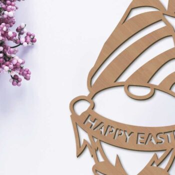 Intra απο ξύλο plywood  Χρώμα wenge 3mm-4mm πάχος - Δέσμη Πασχαλινών καλικάντζων, Διακόσμηση με μία στρώση Δίασταση 6x10 cm INTRAFABR-47240649 - Image 6