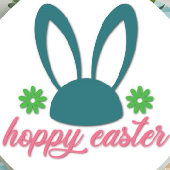 Intra απο ξύλο plywood Χρώμα wenge 3mm-4mm πάχος - Πασχαλινό Hoppy Στρογγυλό Σχέδιο Δίασταση 4x4 cm INTRAFABR-109409708 - Image 3