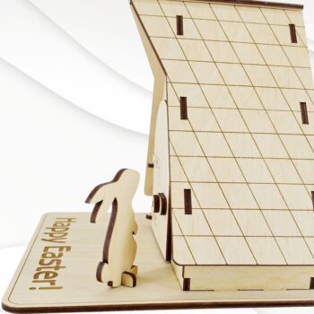 Intra απο ξύλο plywood Χρώμα wenge 3mm-4mm πάχος - Πασχαλινή αυγοθήκη Δίασταση 163x157 cm INTRAFABR-109264197 - Image 9