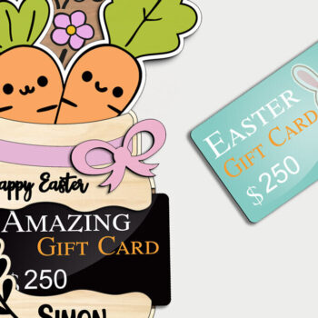 Intra απο ξύλο plywood Χρώμα wenge 3mm-4mm πάχος - Πασχαλινό Βάζο Δώρο Κάρτα Χρήματα Κάτοχος Λαγουδάκι Δίασταση 15x15 cm INTRAFABR-36329814 - Image 1