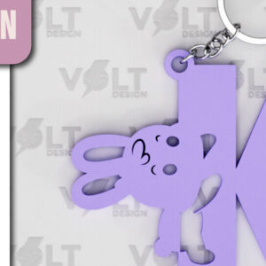 Intra απο ξύλο plywood  Χρώμα wenge 3mm-4mm πάχος - Πασχαλινό Κοπής με Λέιζερ Πασχαλινό Μπρελόκ Δίασταση 4x4 cm INTRAFABR-36329800