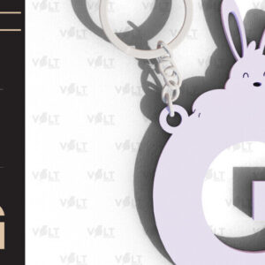 Intra απο ξύλο plywood  Χρώμα wenge 3mm-4mm πάχος - Πασχαλινό Κοπής με Λέιζερ Πασχαλινό Μπρελόκ Δίασταση 4x4 cm INTRAFABR-46247964