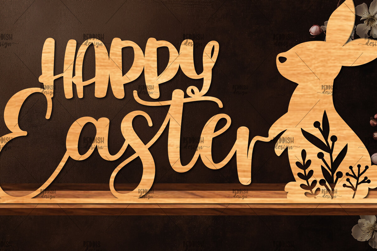 Intra απο ξύλο plywood  Χρώμα wenge 3mm-4mm πάχος - Πασχαλινή βάση κοπής με λέιζερ Δίασταση 15x15 cm INTRAFABR-117255057