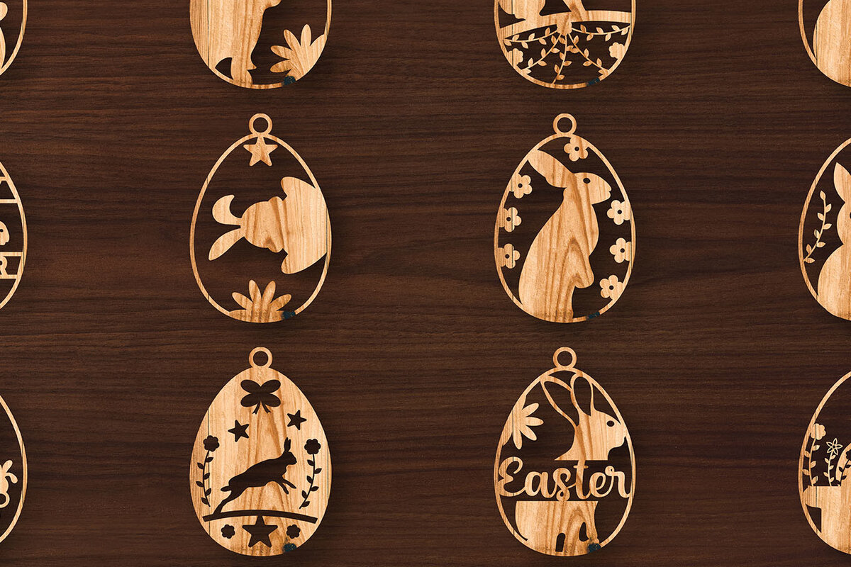 Intra απο ξύλο plywood  Χρώμα wenge 3mm-4mm πάχος - Πασχαλινό Bundle Vol.2 Δίασταση 15x15 cm INTRAFABR-117276021