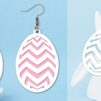 Intra απο ξύλο plywood  Χρώμα wenge 3mm-4mm πάχος - Πασχαλινά σκουλαρίκια Πακέτα Δίασταση 3x3 cm INTRAFABR-112681835 - Image 11