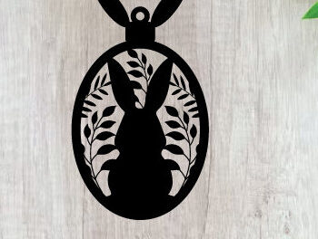 Intra απο ξύλο plywood Χρώμα wenge 3mm-4mm πάχος - Πασχαλινή Τέχνη Τοίχου Κοπής με Λέιζερ Δίασταση 40x50 cm INTRAFABR-94325765 - Image 1