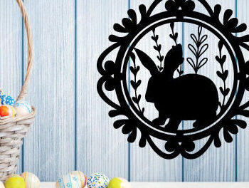 Intra απο ξύλο plywood  Χρώμα wenge 3mm-4mm πάχος - Πασχαλινή Τέχνη Τοίχου Κοπής με Λέιζερ Δίασταση 40x50 cm INTRAFABR-94325553 - Image 2