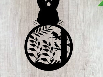 Intra απο ξύλο plywood Χρώμα wenge 3mm-4mm πάχος - Πασχαλινή Τέχνη Τοίχου Κοπής με Λέιζερ Δίασταση 40x50 cm INTRAFABR-94325662 - Image 1