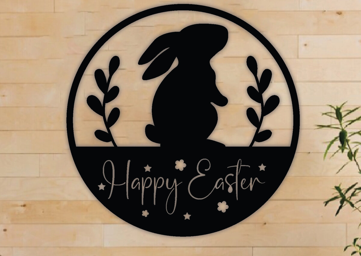 Intra απο ξύλο plywood  Χρώμα wenge 3mm-4mm πάχος - Πασχαλινή τέχνη τοίχου, Δίασταση 40x50 cm INTRAFABR-94325006