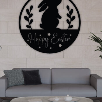 Intra απο ξύλο plywood  Χρώμα wenge 3mm-4mm πάχος - Πασχαλινή τέχνη τοίχου, Δίασταση 40x50 cm INTRAFABR-94325006 - Image 2