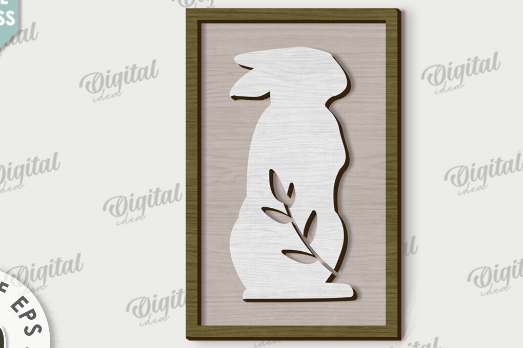 Intra απο ξύλο plywood  Χρώμα wenge 3mm-4mm πάχος - Πασχαλινή Μίνι πινακίδα . Πασχαλινή διακόσμηση Δίασταση 15x15 cm INTRAFABR-91446476