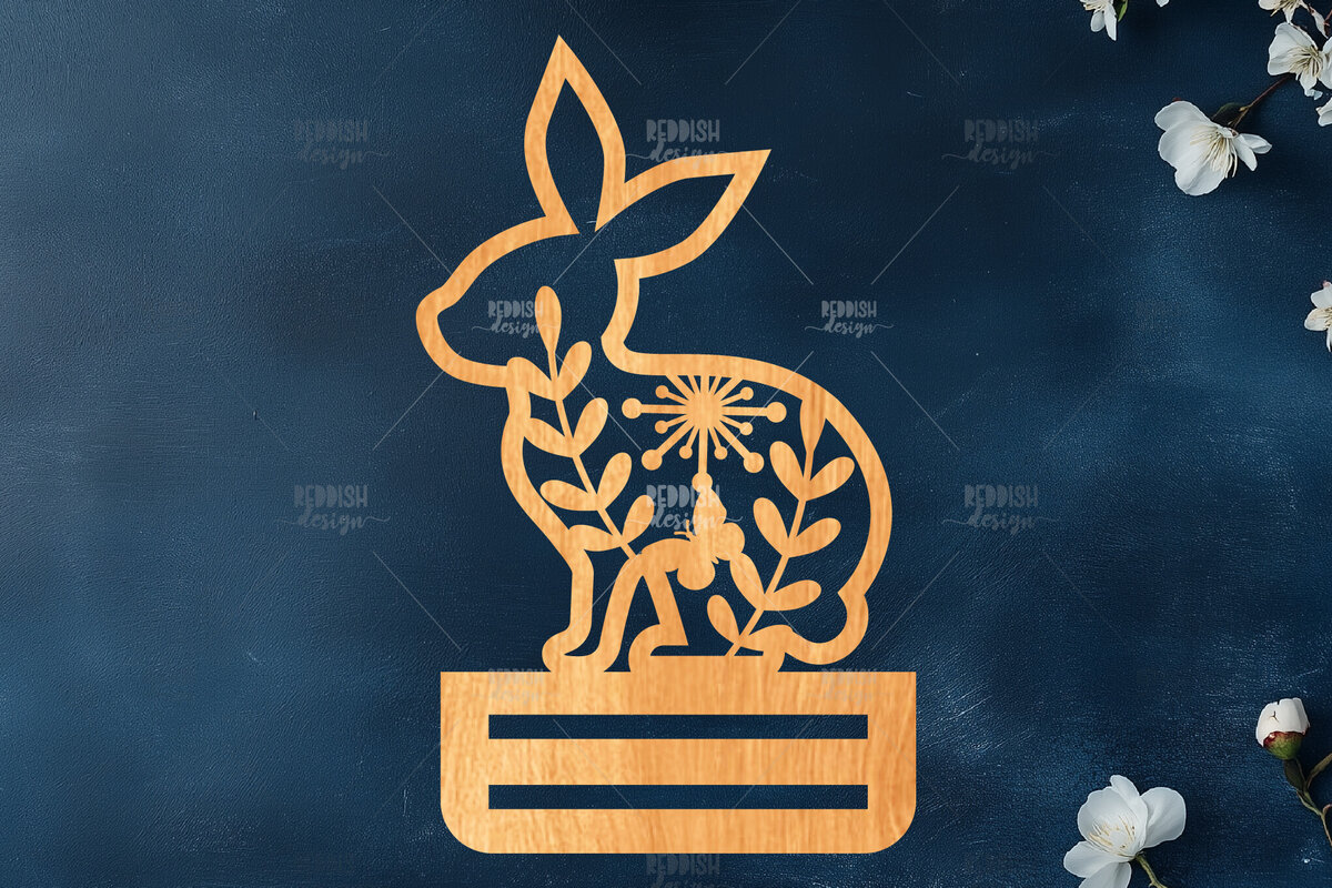 Intra απο ξύλο plywood  Χρώμα wenge 3mm-4mm πάχος - Πασχαλινό κλιπ χρημάτων Δίασταση 15x15 cm INTRAFABR-103843296