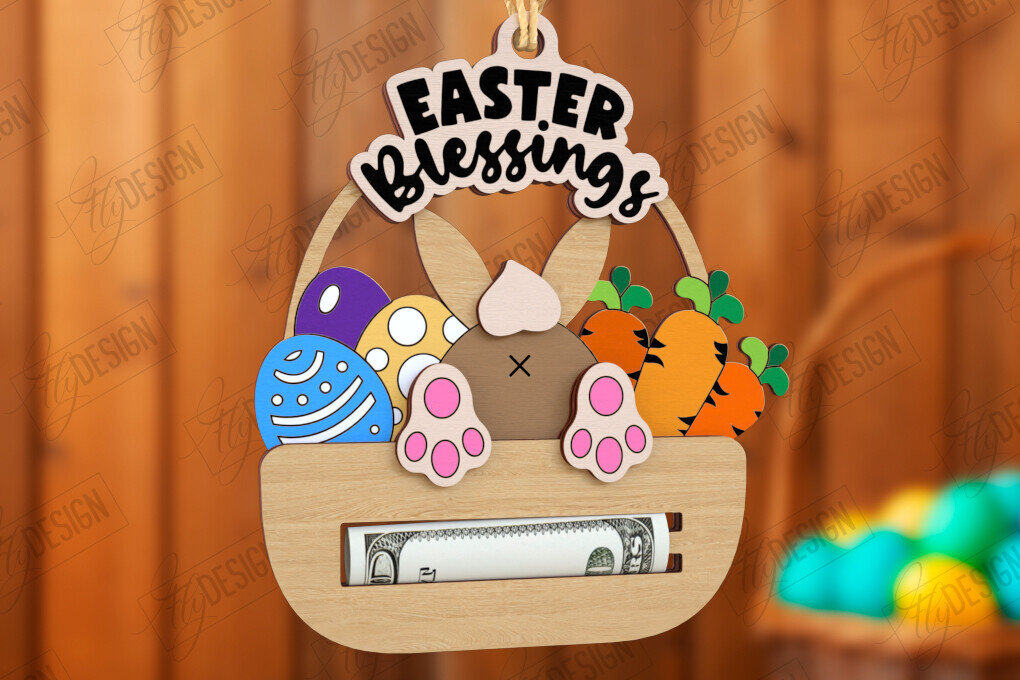 Intra απο ξύλο plywood  Χρώμα wenge 3mm-4mm πάχος - Πασχαλινός Χρηματοφύλακας | Ευχετήριες κάρτες Δίασταση 15x15 cm INTRAFABR-53126377