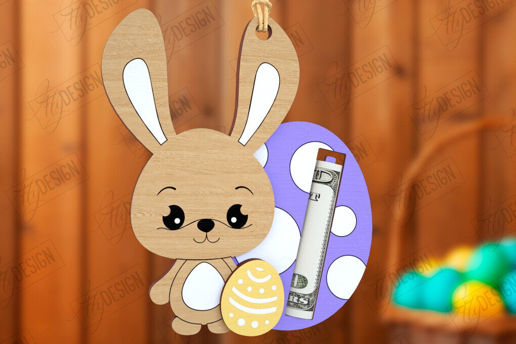 Intra απο ξύλο plywood  Χρώμα wenge 3mm-4mm πάχος - Πασχαλινός Χρηματοφύλακας | Ευχετήριες κάρτες Δίασταση 15x15 cm INTRAFABR-118682400