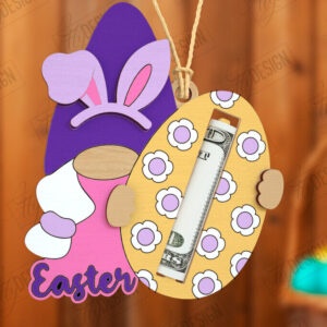 Intra απο ξύλο plywood  Χρώμα wenge 3mm-4mm πάχος - Πασχαλινός Χρηματοφύλακας | Ευχετήριες κάρτες Δίασταση 15x15 cm INTRAFABR-64989103