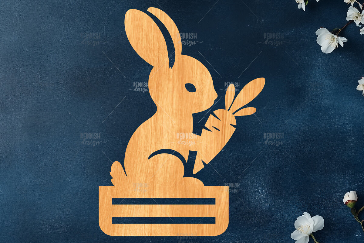 Intra απο ξύλο plywood  Χρώμα wenge 3mm-4mm πάχος - Πασχαλινή θήκη χρημάτων Δίασταση 15x15 cm INTRAFABR-95897579