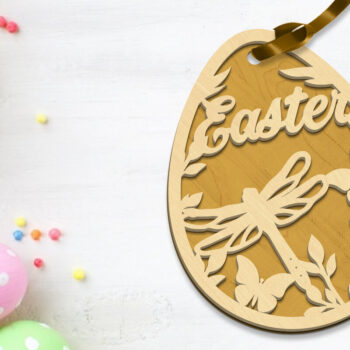 Intra απο ξύλο plywood Χρώμα wenge 3mm-4mm πάχος - Πασχαλινή πολυστρωματική ετικέτα, Διακόσμηση σπιτιού Δίασταση 3x4 cm INTRAFABR-79442355 - Image 1