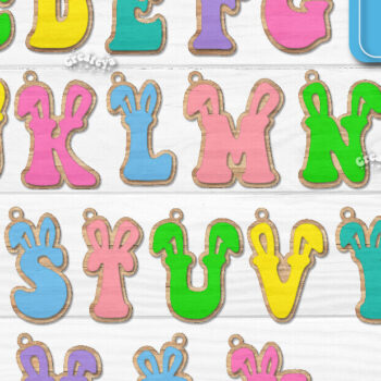 Intra απο ξύλο plywood  Χρώμα wenge 3mm-4mm πάχος - Πασχαλινό όνομα Ετικέτα Καλάθι Ετικέτες Δίασταση 15x15 cm INTRAFABR-104316970 - Image 3