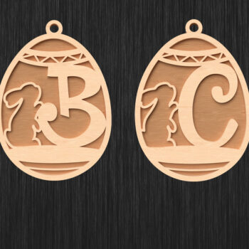 Intra απο ξύλο plywood  Χρώμα wenge 3mm-4mm πάχος - Πασχαλινό όνομα Ετικέτες Δίασταση 30x20 cm INTRAFABR-90090335 - Image 1