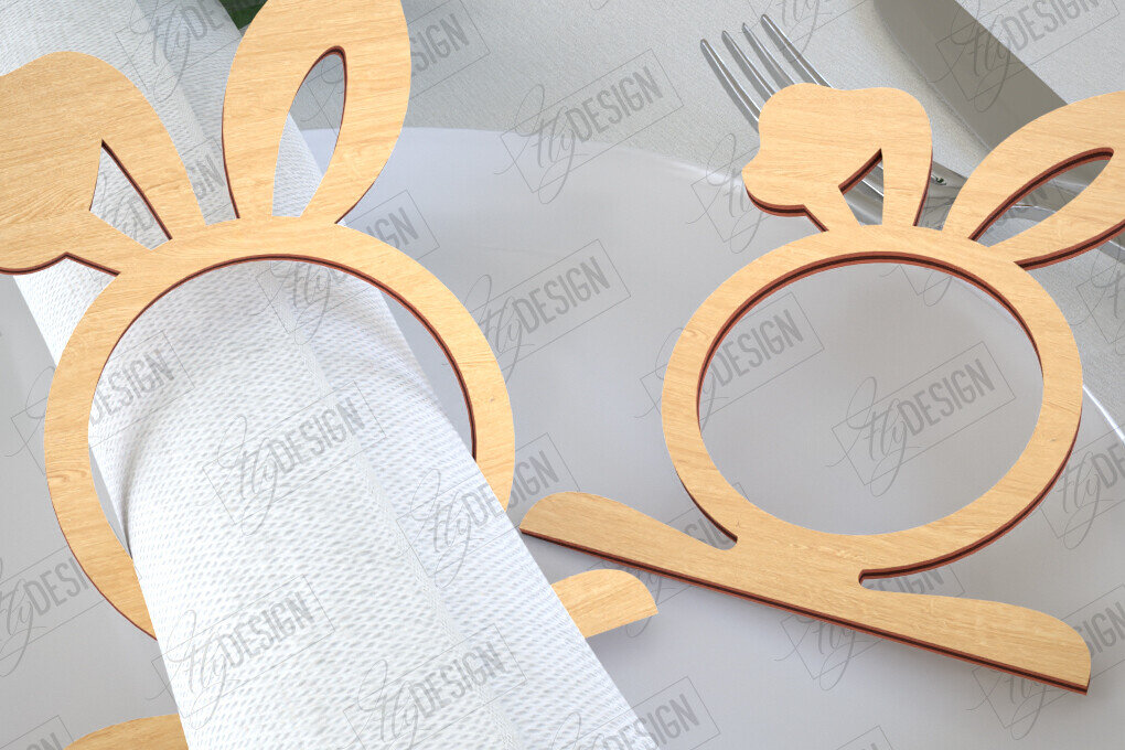 Intra απο ξύλο plywood  Χρώμα wenge 3mm-4mm πάχος - Πασχαλινά δαχτυλίδια χαρτοπετσέτας | Εορταστικό δείπνο Δίασταση 15x15 cm INTRAFABR-36583116