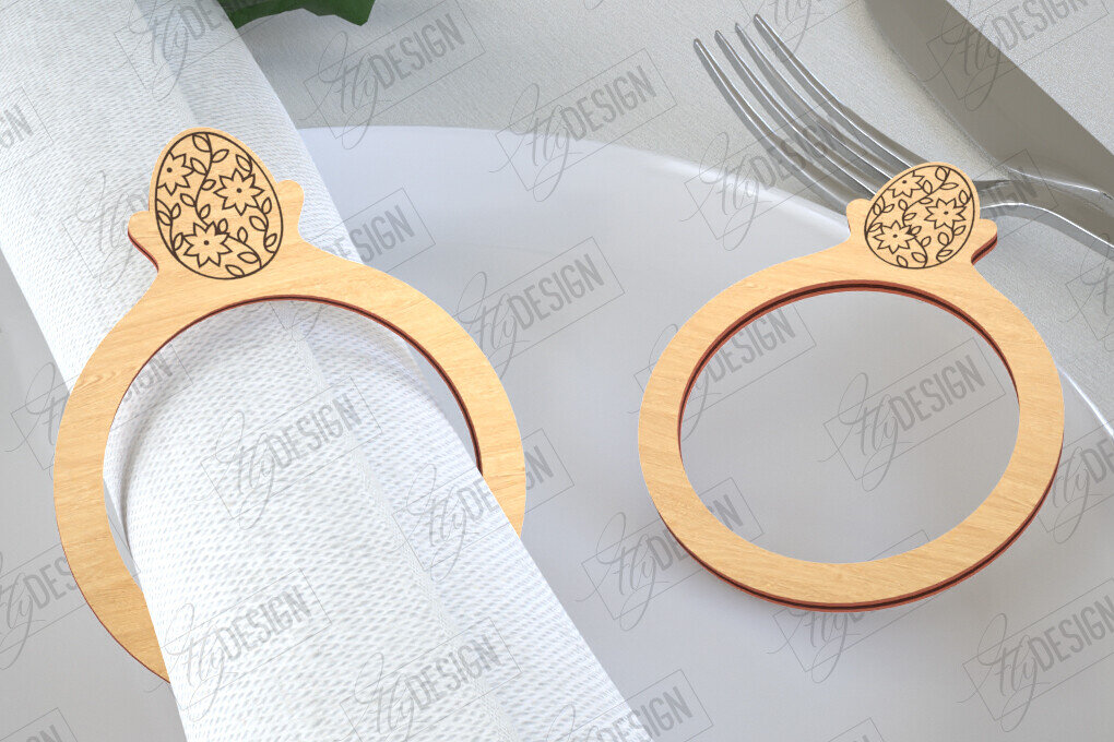 Intra απο ξύλο plywood  Χρώμα wenge 3mm-4mm πάχος - Πασχαλινά δαχτυλίδια χαρτοπετσέτας | Εορταστικό δείπνο Δίασταση 15x15 cm INTRAFABR-118026113