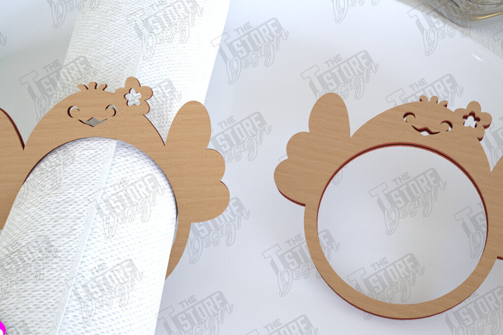 Intra απο ξύλο plywood  Χρώμα wenge 3mm-4mm πάχος - Πασχαλινά δαχτυλίδια χαρτοπετσέτας | Εορταστικό δείπνο Δίασταση 15x15 cm INTRAFABR-118026413