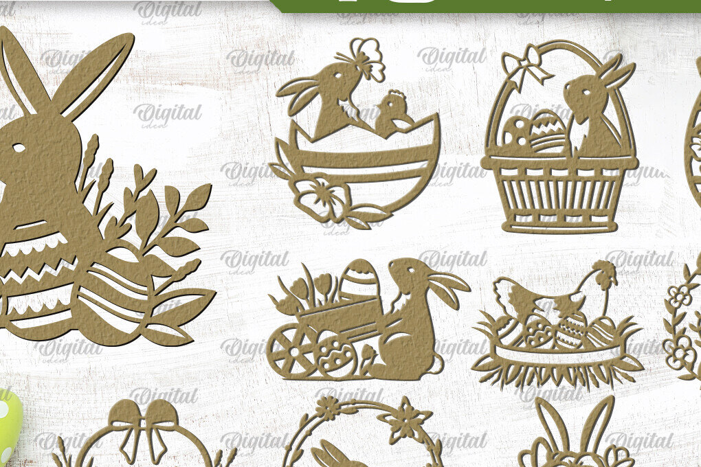 Intra απο ξύλο plywood  Χρώμα wenge 3mm-4mm πάχος - Πασχαλινό κομμένο πακέτο. Διακόσμηση κοπής με λέιζερ Δίασταση 15x15 cm INTRAFABR-61694128