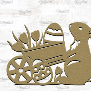 Intra απο ξύλο plywood  Χρώμα wenge 3mm-4mm πάχος - Πασχαλινό χαρτί κοπής. Πασχαλινή διακόσμηση με λέιζερ Δίασταση 15x15 cm INTRAFABR-116585219