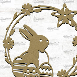 Intra απο ξύλο plywood  Χρώμα wenge 3mm-4mm πάχος - Πασχαλινό χαρτί κοπής. Πασχαλινή διακόσμηση με λέιζερ Δίασταση 15x15 cm INTRAFABR-75204898