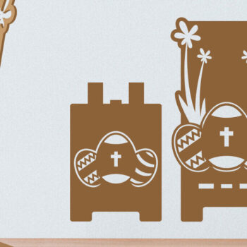 Intra απο ξύλο plywood Χρώμα wenge 3mm-4mm πάχος - Πασχαλινό Τηλεφωνικό Σταντ | Πασχαλινή θήκη τηλεφώνου Δίασταση 5x7 cm INTRAFABR-123823845 - Image 1