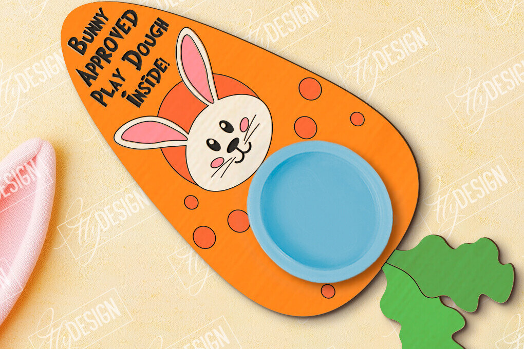 Intra απο ξύλο plywood  Χρώμα wenge 3mm-4mm πάχος - Δωροκάρτα Πασχαλινής Ζύμης | CNC Δίασταση 15x15 cm INTRAFABR-97801196