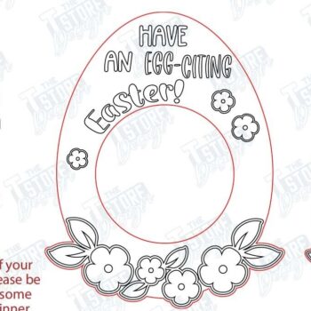 Intra απο ξύλο plywood  Χρώμα wenge 3mm-4mm πάχος - Δωροκάρτα Πασχαλινής Ζύμης | CNC Δίασταση 15x15 cm INTRAFABR-93256853 - Image 2