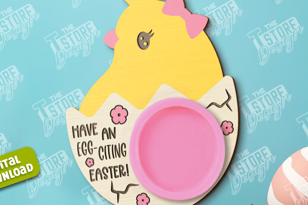 Intra απο ξύλο plywood  Χρώμα wenge 3mm-4mm πάχος - Δωροκάρτα Πασχαλινής Ζύμης | CNC Δίασταση 15x15 cm INTRAFABR-91515044