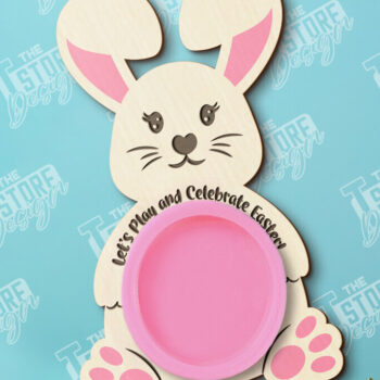 Intra απο ξύλο plywood  Χρώμα wenge 3mm-4mm πάχος - Πασχαλινό Πακέτο Δωροκάρτας Ζύμης |CNC Δίασταση 15x15 cm INTRAFABR-98523105 - Image 12