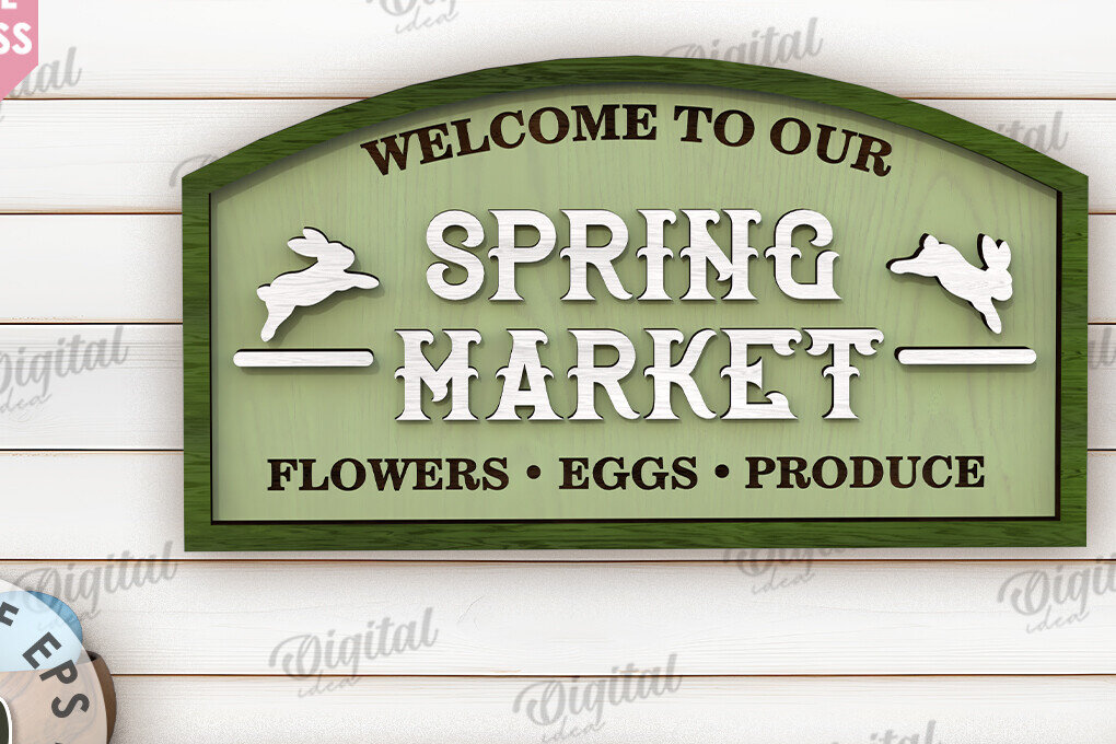 Intra απο ξύλο plywood  Χρώμα wenge 3mm-4mm πάχος - Πασχαλινή ρετρό πινακίδα . Σπίτι του Πάσχα Δίασταση 15x15 cm INTRAFABR-105281753