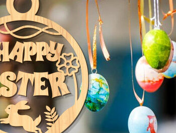 Intra απο ξύλο plywood Χρώμα wenge 3mm-4mm πάχος - Πασχαλινή στρογγυλή πινακίδα Δίασταση 15x15 cm INTRAFABR-81036401 - Image 1