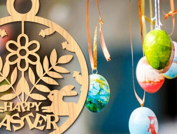 Intra απο ξύλο plywood Χρώμα wenge 3mm-4mm πάχος - Πασχαλινή Στρογγυλή Πινακίδα Bundle Δίασταση 15x15 cm INTRAFABR-105175474 - Image 2