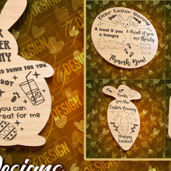 Intra απο ξύλο plywood Χρώμα wenge 3mm-4mm πάχος - Πασχαλινός δίσκος σερβιρίσματος με λέιζερ | CNC Δίασταση 15x15 cm INTRAFABR-125321456 - Image 1