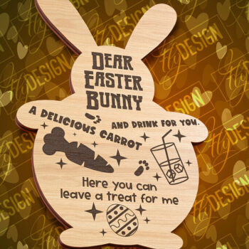 Intra απο ξύλο plywood Χρώμα wenge 3mm-4mm πάχος - Πασχαλινός δίσκος σερβιρίσματος με λέιζερ | CNC Δίασταση 15x15 cm INTRAFABR-125321456 - Image 5