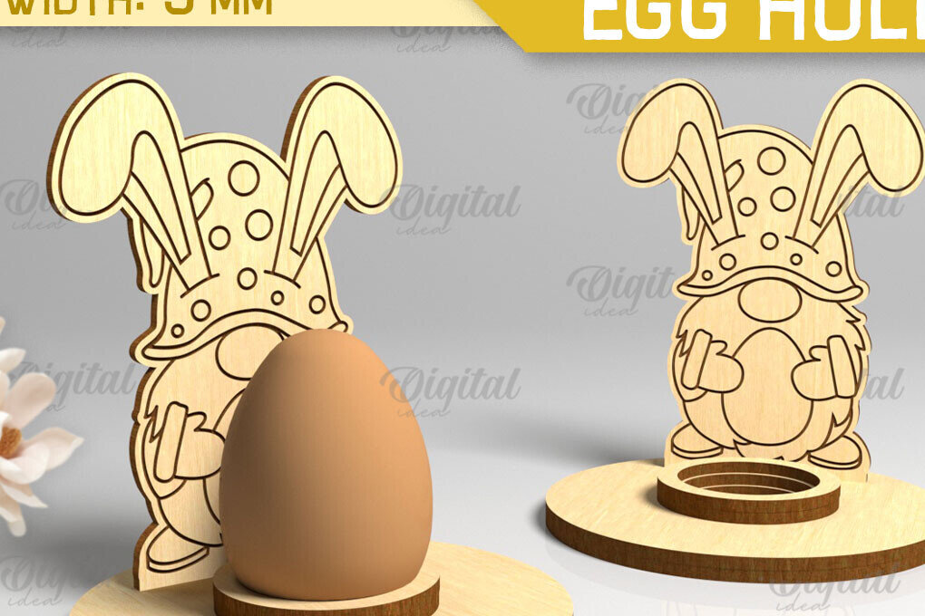 Intra απο ξύλο plywood  Χρώμα wenge 3mm-4mm πάχος - Πασχαλινή Μονή Αυγοθήκη με Δίασταση 15x15 cm INTRAFABR-37614911