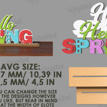 Intra απο ξύλο plywood  Χρώμα wenge 3mm-4mm πάχος - Πασχαλινό σταντ κοπής με λέιζερ. 3D πασχαλινή διακόσμηση Δίασταση 15x15 cm INTRAFABR-74821595 - Image 2