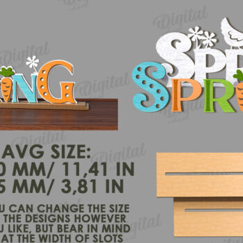 Intra απο ξύλο plywood Χρώμα wenge 3mm-4mm πάχος - Πασχαλινό σταντ κοπής με λέιζερ. 3D πασχαλινή διακόσμηση Δίασταση 15x15 cm INTRAFABR-74822103 - Image 2