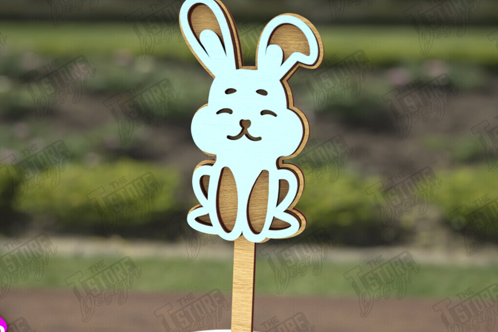 Intra απο ξύλο plywood  Χρώμα wenge 3mm-4mm πάχος - Πασχαλινά μπαστούνια για ανακατεύοντας ποτά | CNC Δίασταση 15x15 cm INTRAFABR-100522023