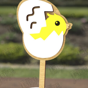 Intra απο ξύλο plywood  Χρώμα wenge 3mm-4mm πάχος - Πασχαλινά μπαστούνια για ανακατεύοντας ποτά | CNC Δίασταση 15x15 cm INTRAFABR-91554634