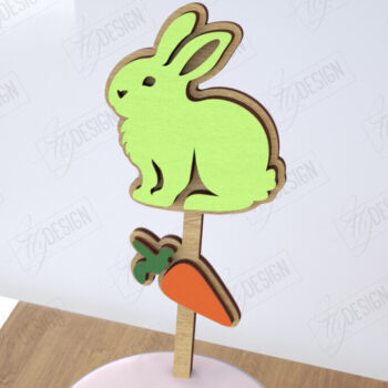 Intra απο ξύλο plywood Χρώμα wenge 3mm-4mm πάχος - Πασχαλινά ραβδιά ανακατεύοντας ποτό |CNC Δίασταση 15x15 cm INTRAFABR-91744436 - Image 5