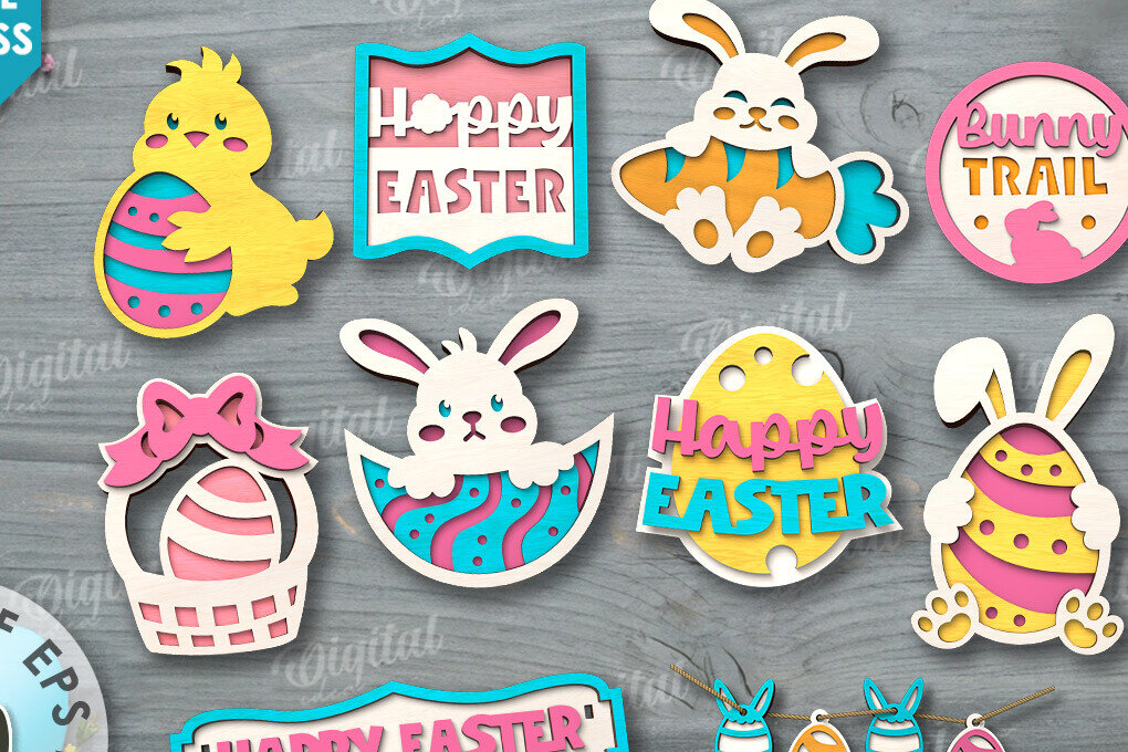 Intra απο ξύλο plywood  Χρώμα wenge 3mm-4mm πάχος - Δίσκος κοπής με λέιζερ Πασχαλινός Δίσκος Δίασταση 15x15 cm INTRAFABR-22324163