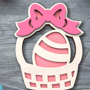 Intra απο ξύλο plywood  Χρώμα wenge 3mm-4mm πάχος - Πασχαλινός δίσκος με λέιζερ. Πασχαλινό Δίασταση 15x15 cm INTRAFABR-114531260