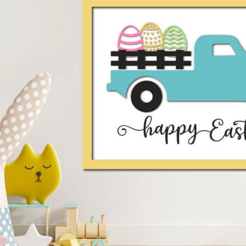 Intra απο ξύλο plywood Χρώμα wenge 3mm-4mm πάχος - Πασχαλινός δίσκος Πακέτο κοπής με λέιζερ Δίασταση 15x15 cm INTRAFABR-22639393 - Image 3